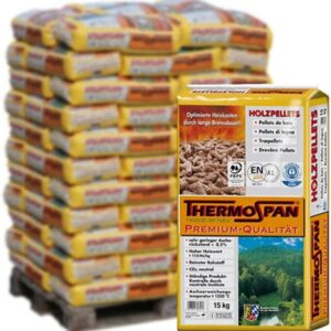 Granulés de bois Thermospan, palette de 66 sacs