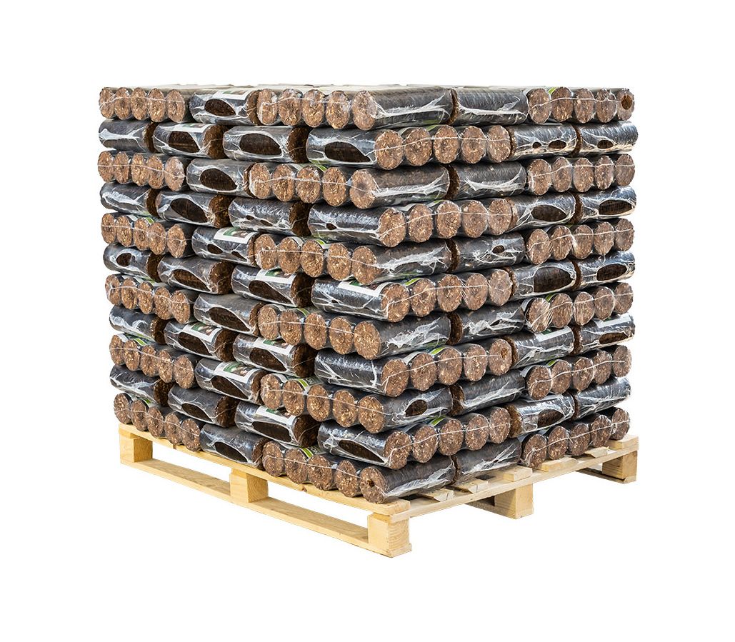 Briquettes d'écorce BIOMAC, environ 1000 kg