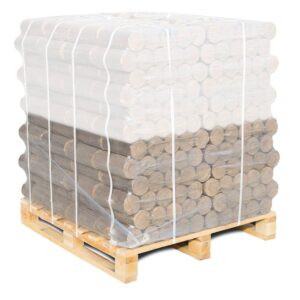 Briquettes de bois dur de qualité supérieure, environ 480 kg