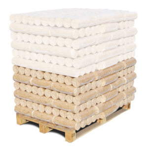 Briquettes rondes de bois de pin, sans trou, 480 kg